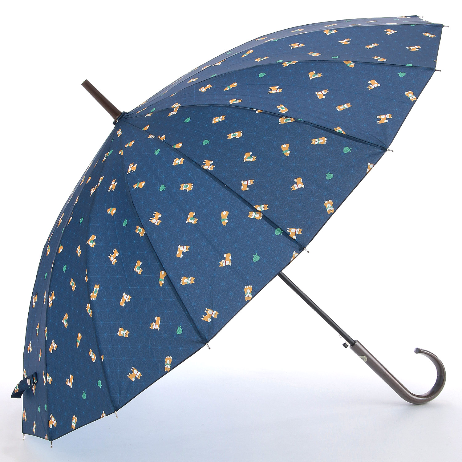 16本骨 柴犬ジャンプ傘 - 画像4