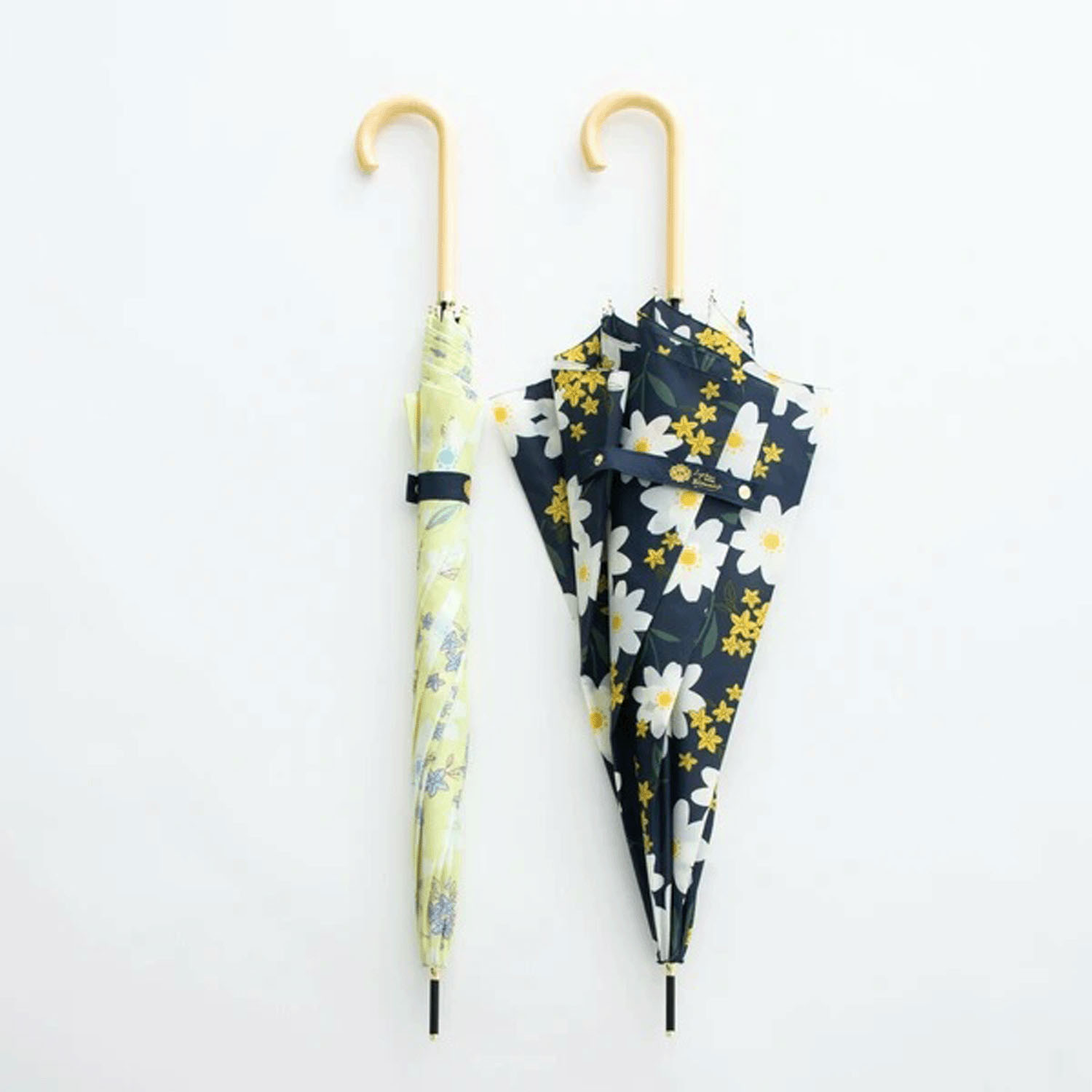 【耐風骨】 フルールブロンシュ長傘 - 画像2