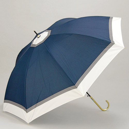 ナチュラル ジャンプ長傘 耐風骨60 - 画像4