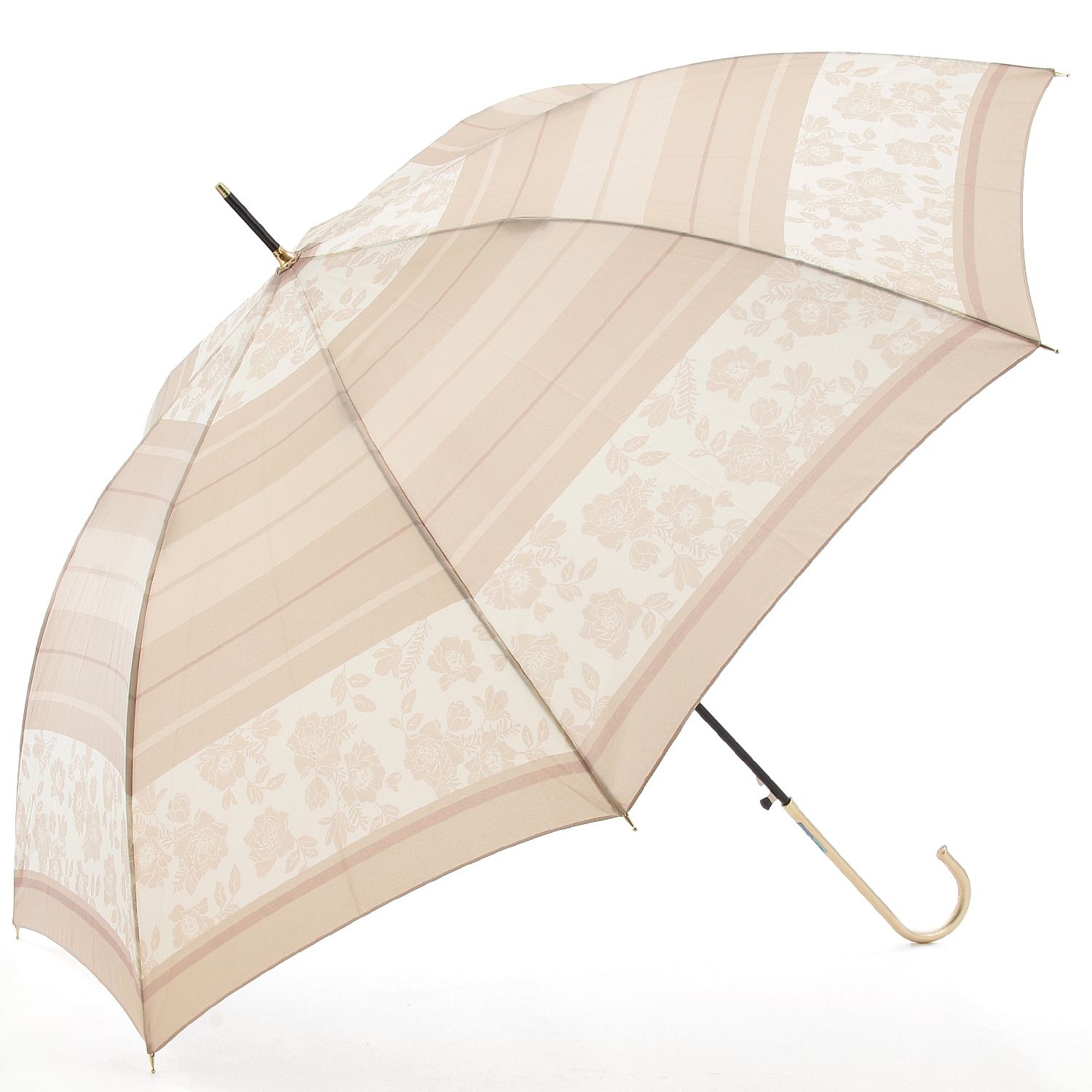 フラワボーダージャンプ長傘 耐風骨60 - 画像1