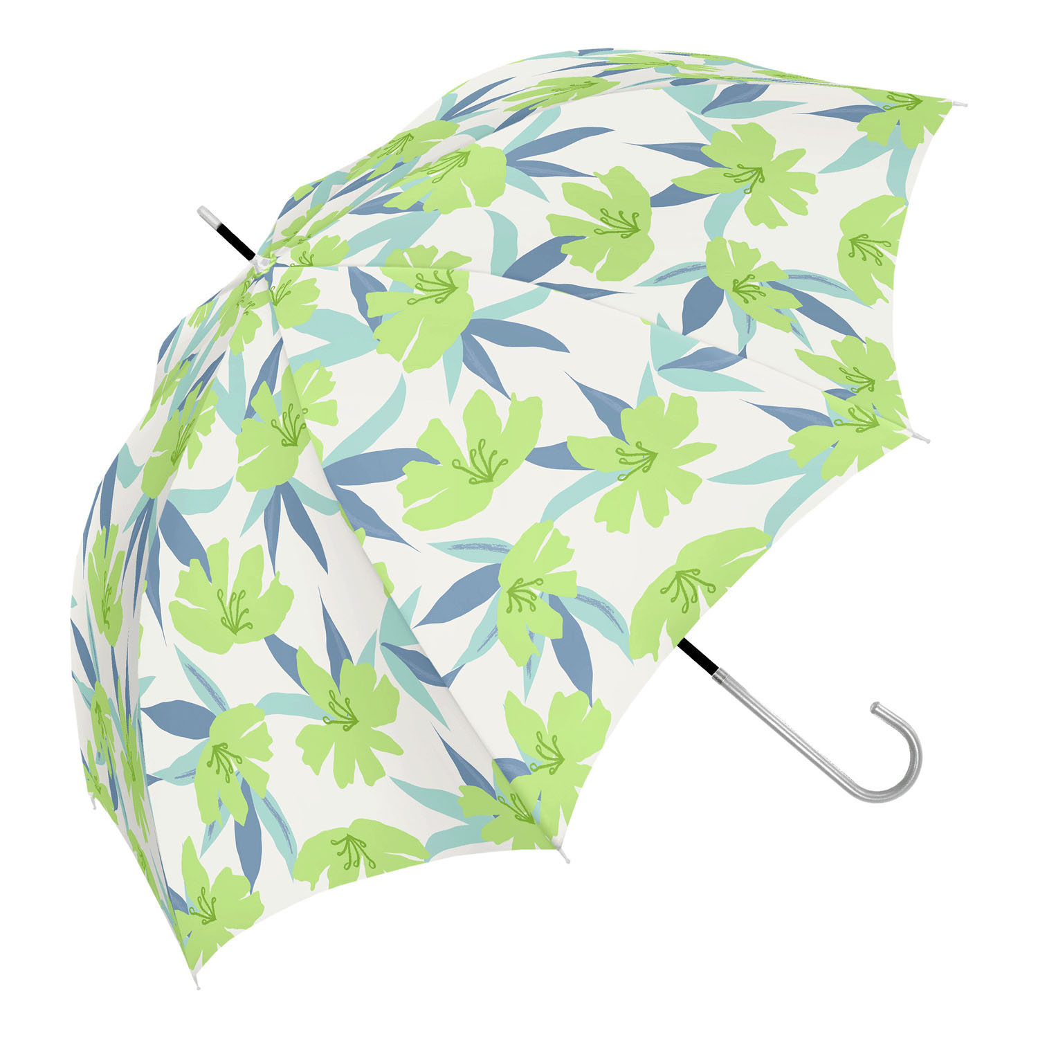 【assa】 トロピカルフラワー長傘 - 画像1