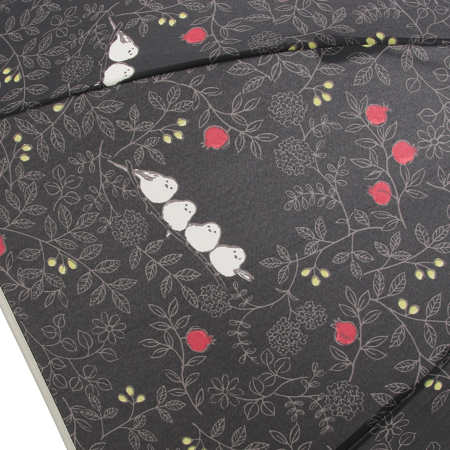 【耐風骨】ザクロとシマエナガ長傘 - 画像4