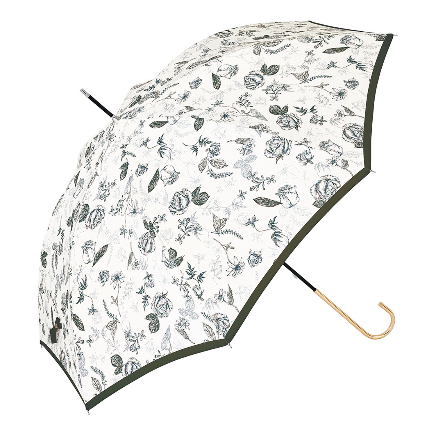 【because】 ボタニカルフラワー長傘 - 画像2