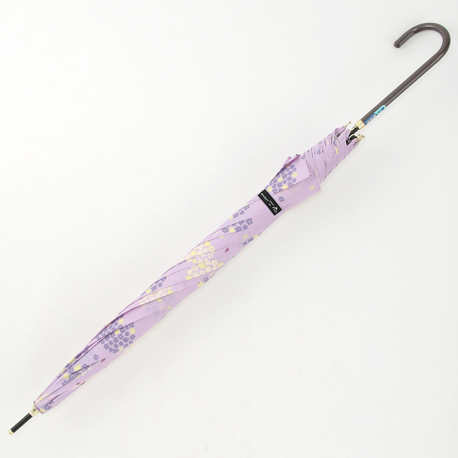 【耐風骨】 サークルアジサイ ジャンプ式長傘 60cm - 画像4