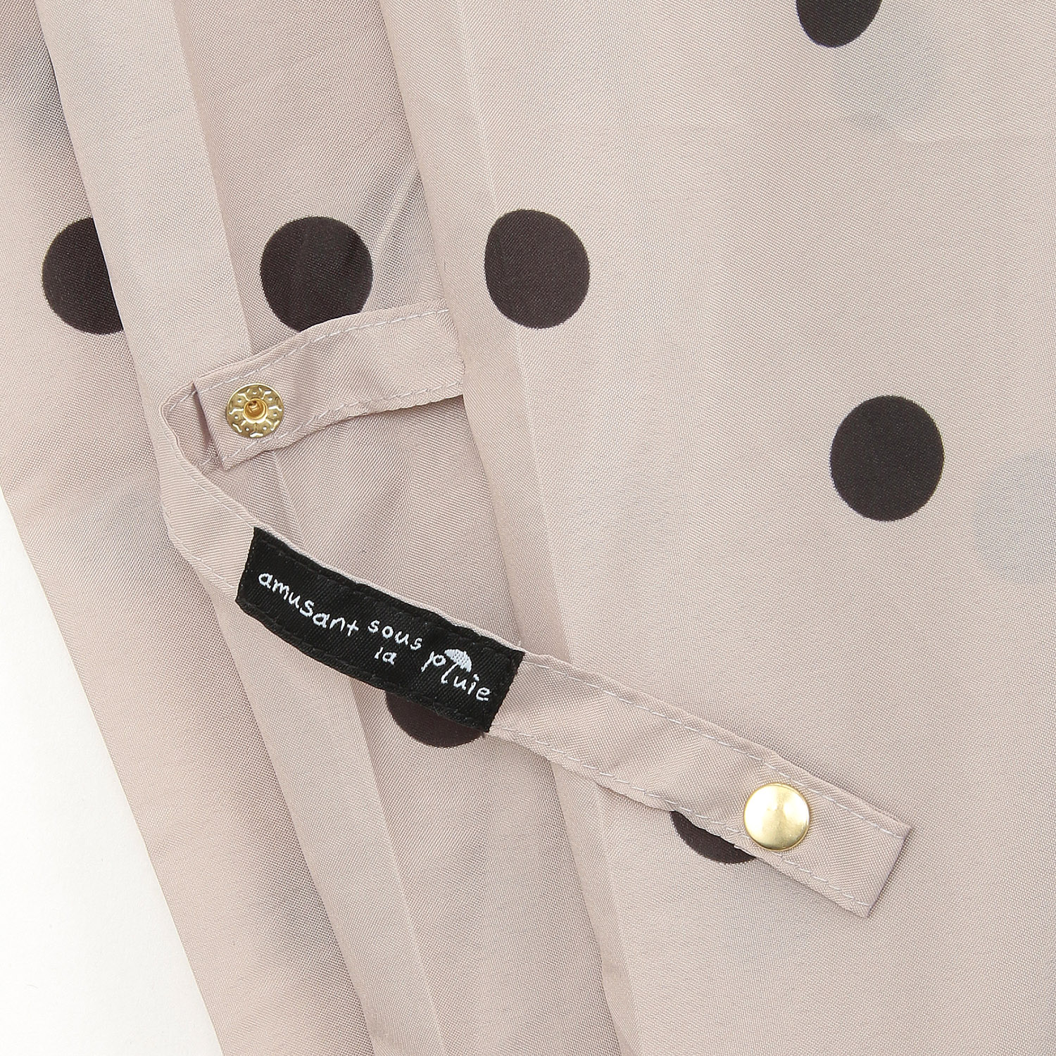 【耐風骨】 ドット ジャンプ傘 60cm - 画像3