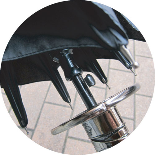 サムライ刀ジャンプ傘 - 画像2