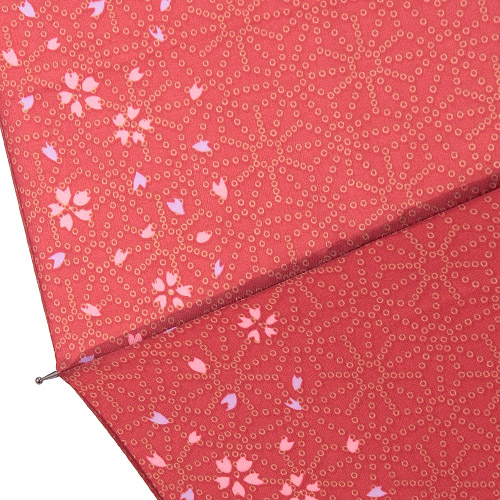 16本骨淵桜 ジャンプ長傘 - 画像3