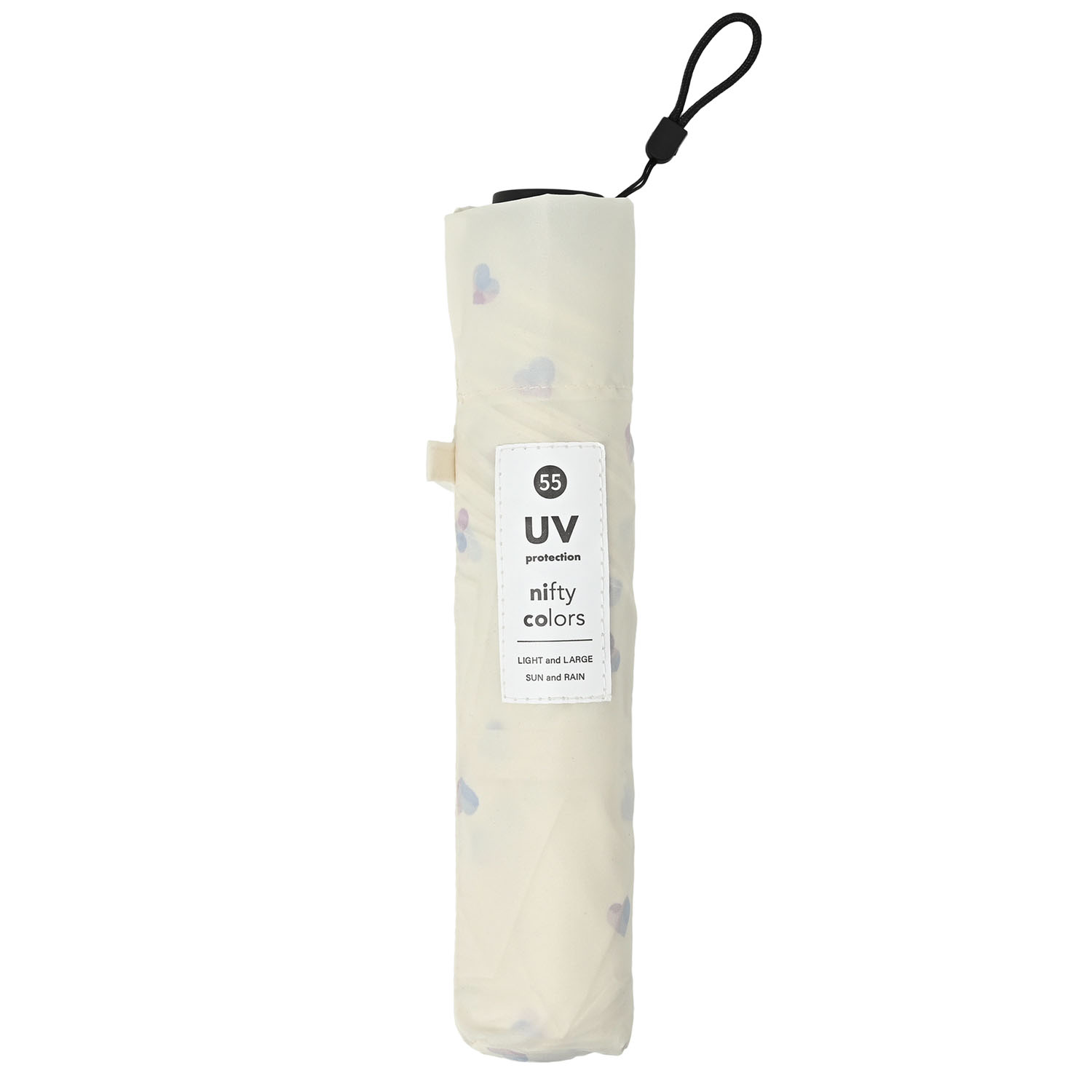 【nifty colors】 グラデハート軽量ミニ傘 - 画像3