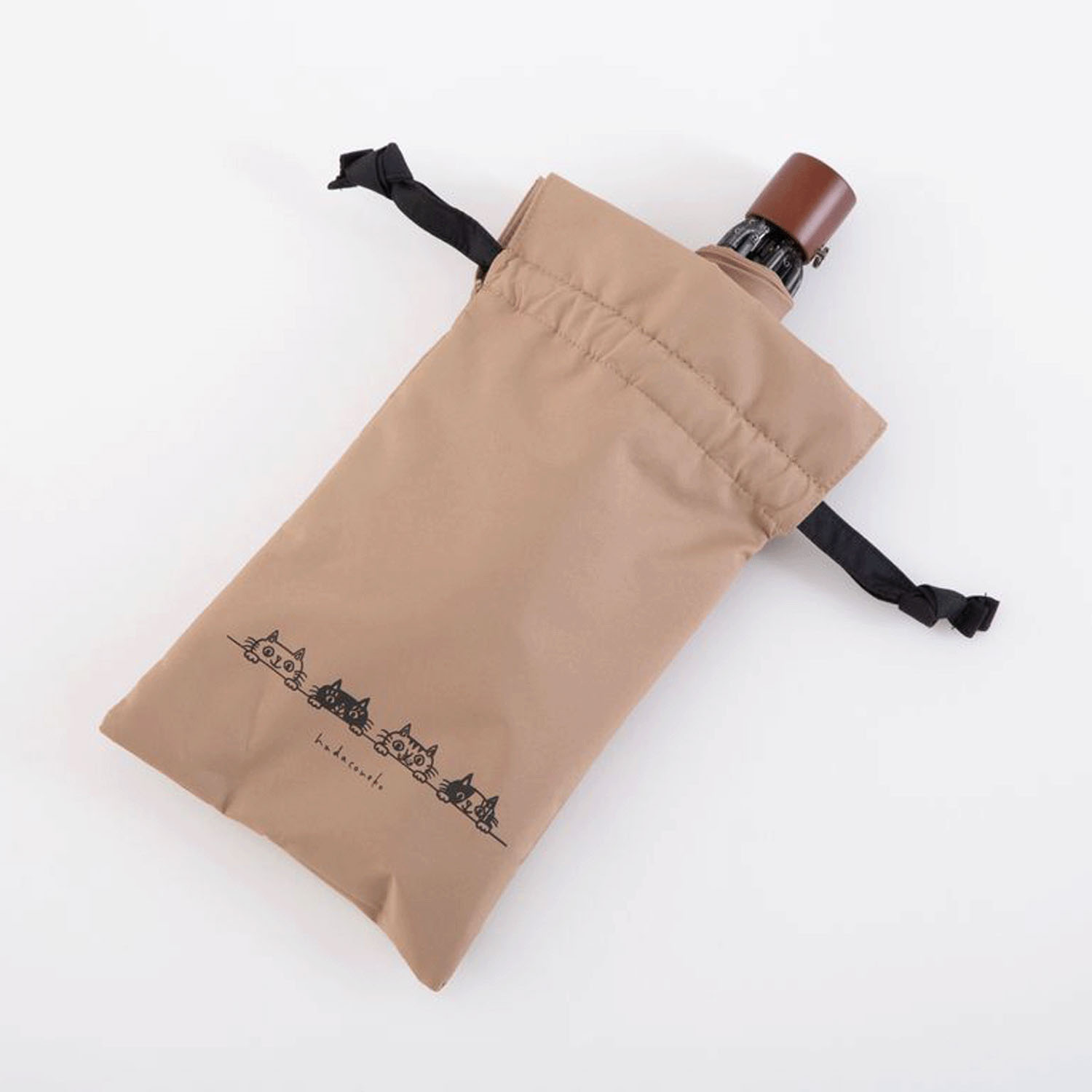 「肌子（Hadaconeko）」コラボ 猫イラスト折傘 - 画像4