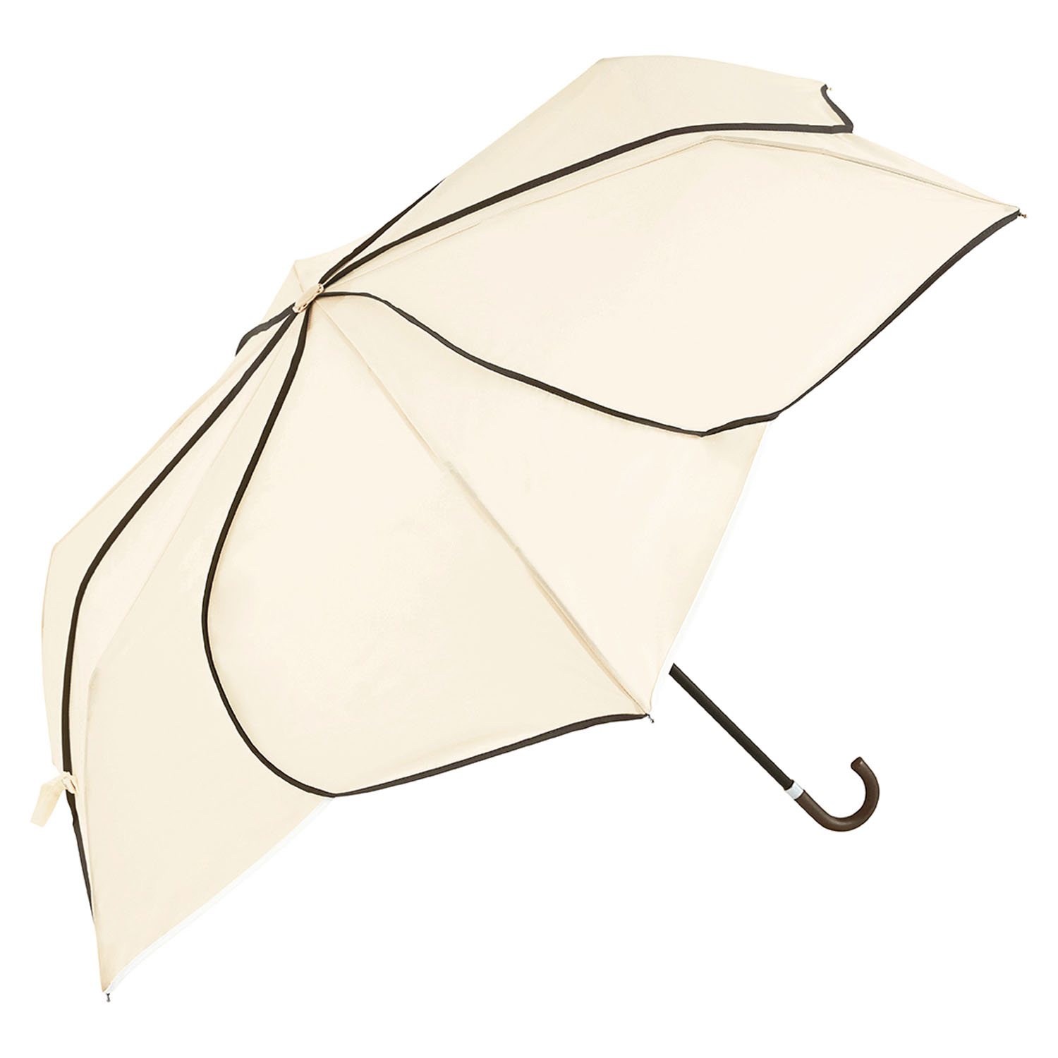 【because】 バイカラーパイピング ミニ傘 - 画像5