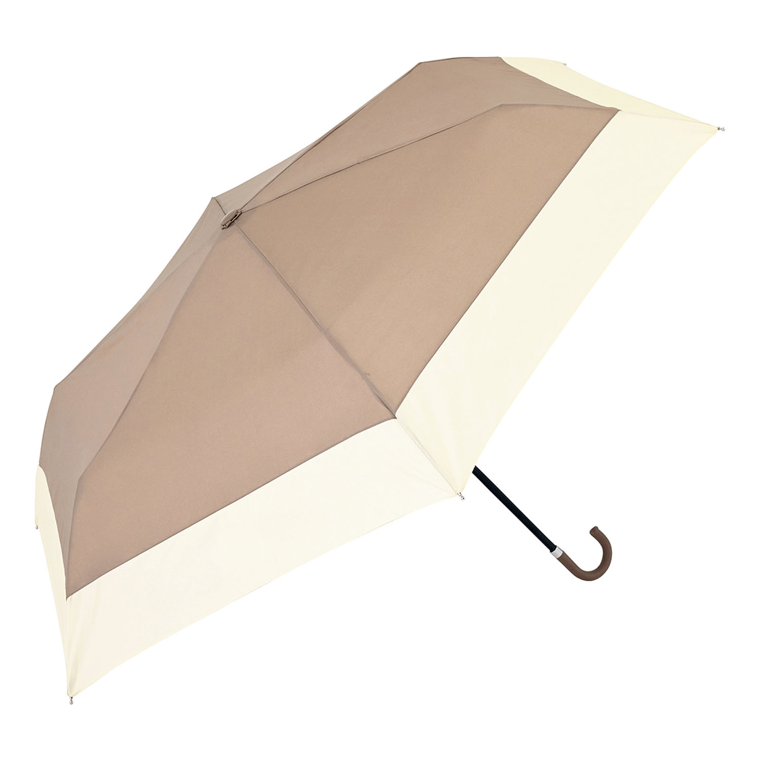 【because】 バイカラーミニ傘 - 画像1