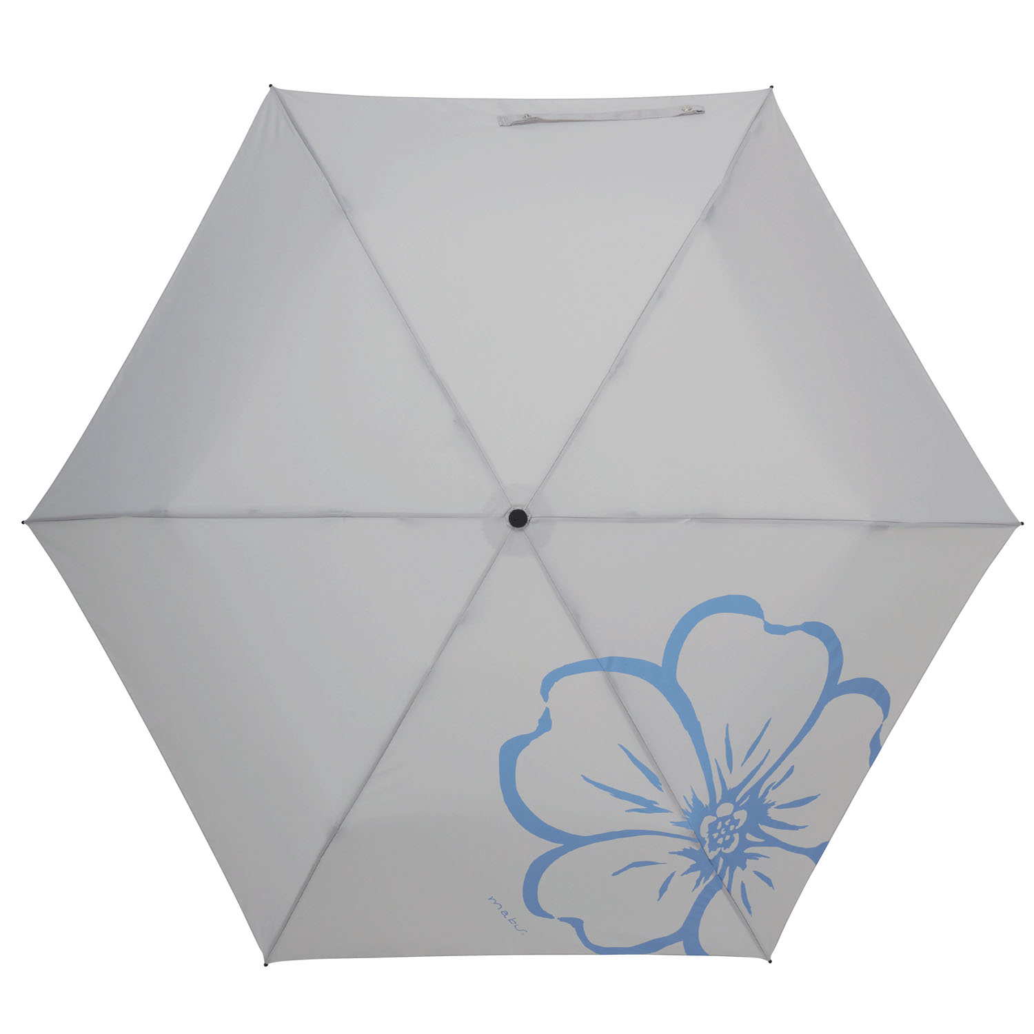 【30番色終了】 mabu ベーシックライト マルチミニデザイン  晴雨兼用 折傘 - 画像2