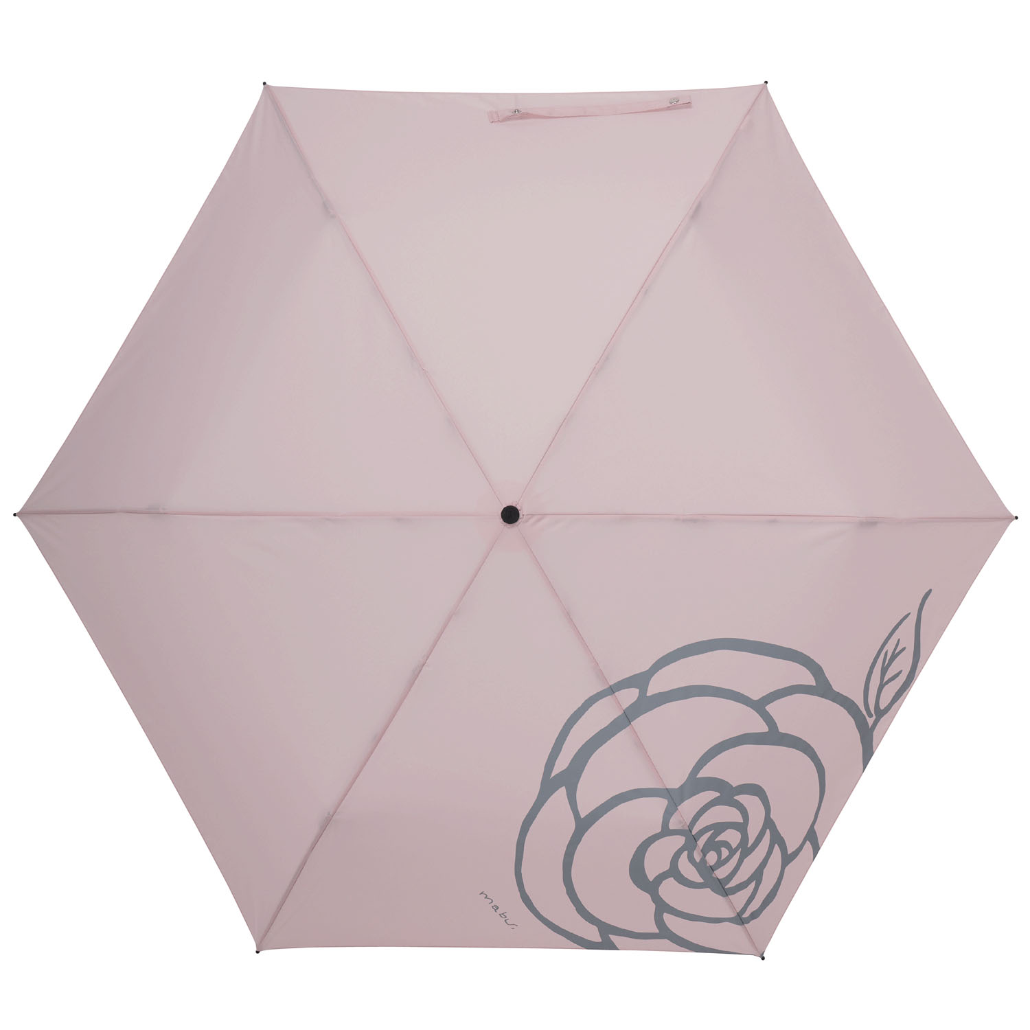 【30番色終了】 mabu ベーシックライト マルチミニデザイン  晴雨兼用 折傘 - 画像15