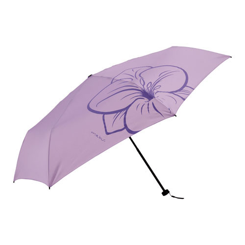 【30番色終了】 mabu ベーシックライト マルチミニデザイン  晴雨兼用 折傘 - 画像37