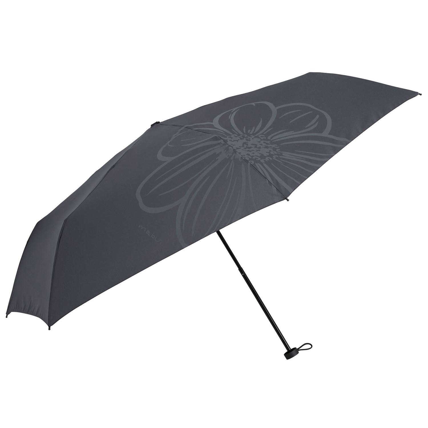 【30番色終了】 mabu ベーシックライト マルチミニデザイン  晴雨兼用 折傘 - 画像6