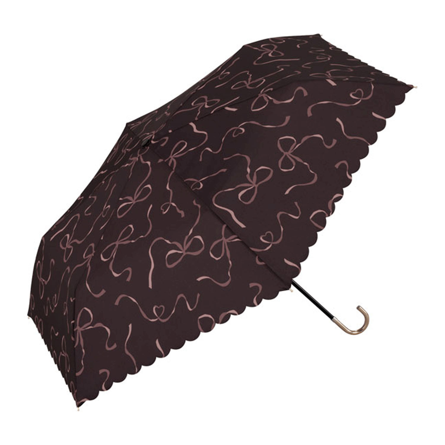 Wpc．ハートリボン折傘