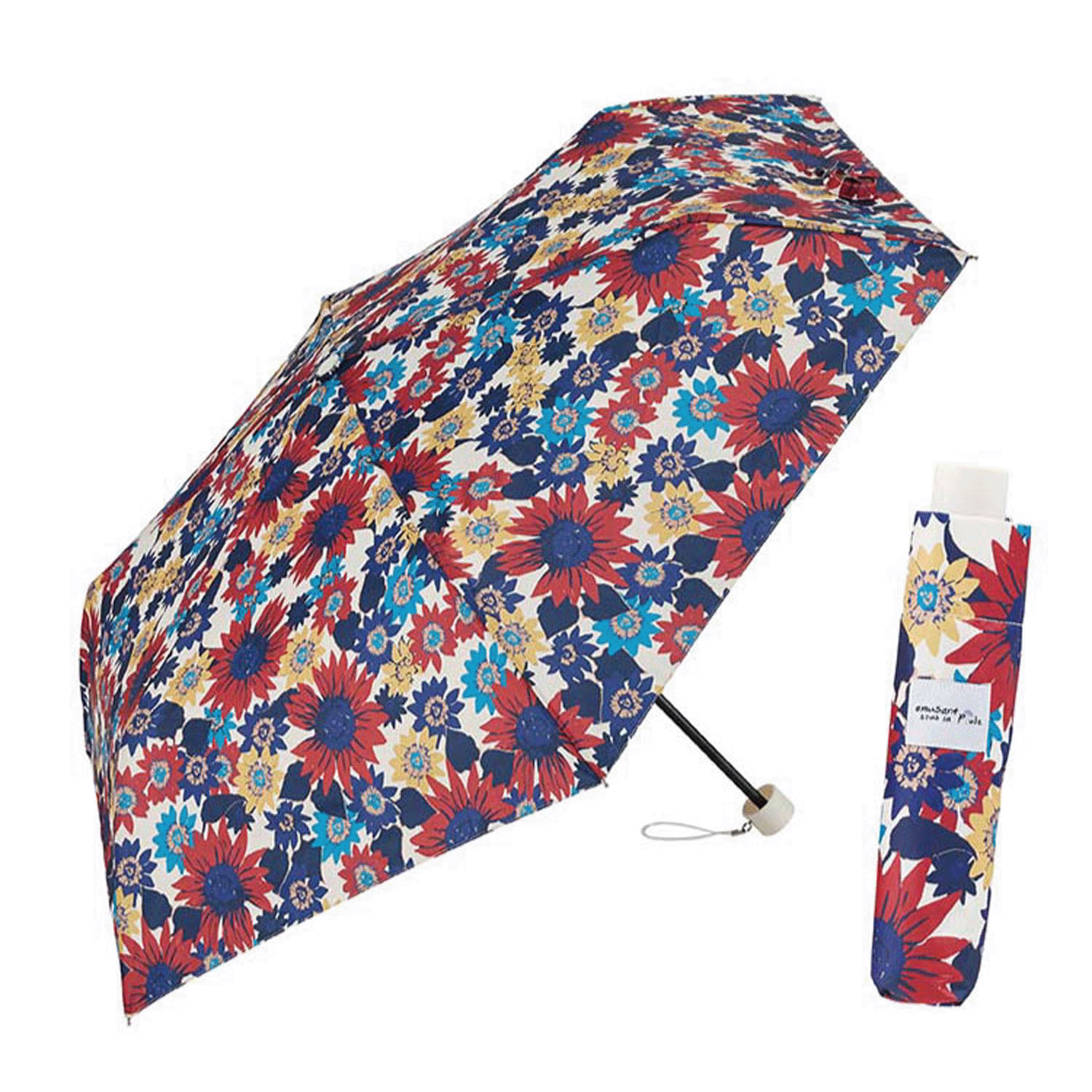 【耐風骨】 ペイントガーデン 折傘 - 画像2