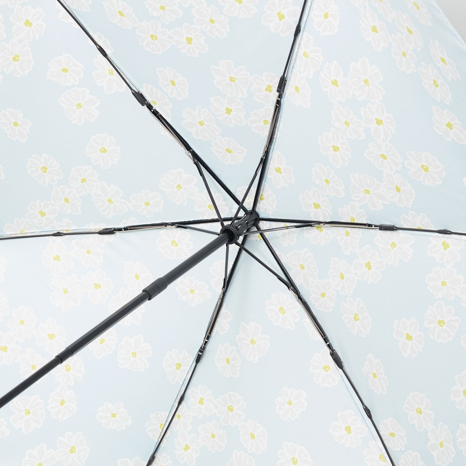 【water front】 カルオート マーガレット自動開閉折傘 - 画像3