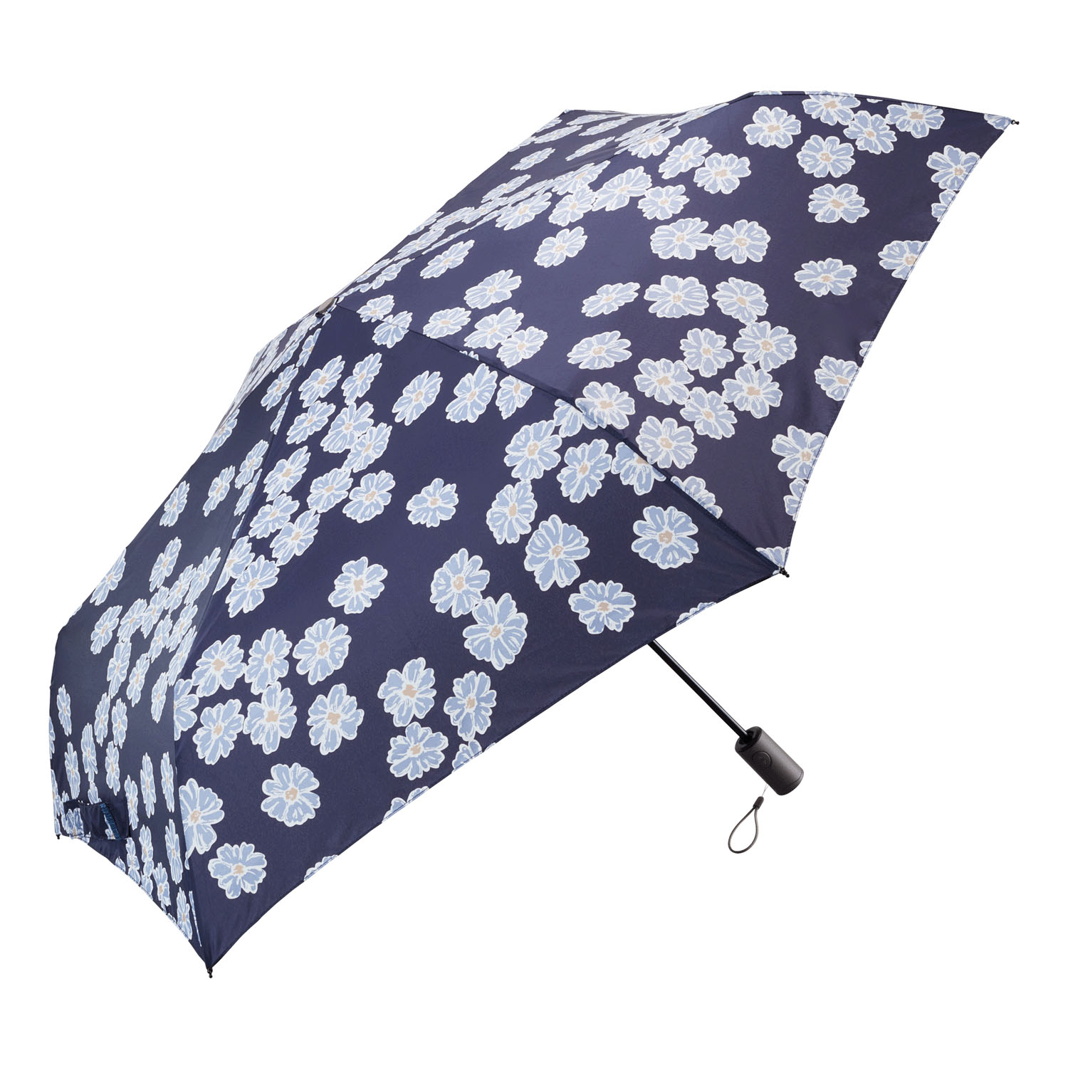 【water front】 カルオート マーガレット自動開閉折傘 - 画像8