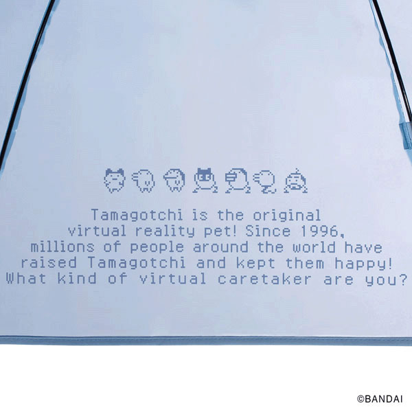 たまごっち＆WPCっち ビニール長傘 - 画像9