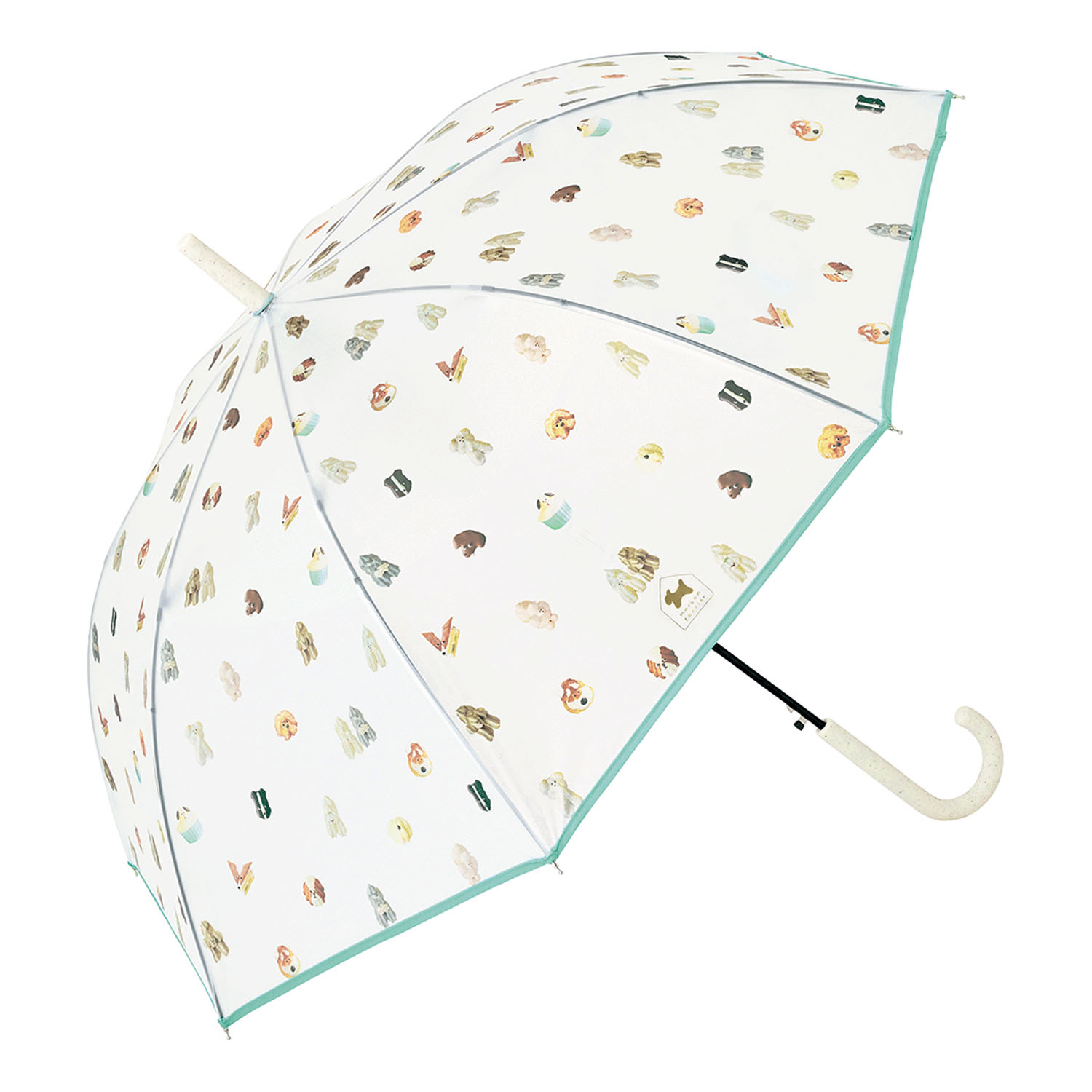 【because】 クリア／メゾンテリア長傘 - 画像2