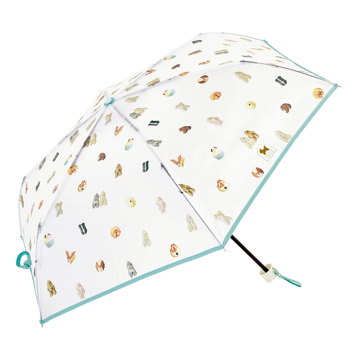 【because】 クリアアンブレラ／メゾンテリア折傘