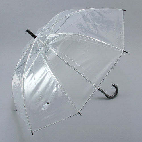 パステルカラー手元ビニール傘6本束