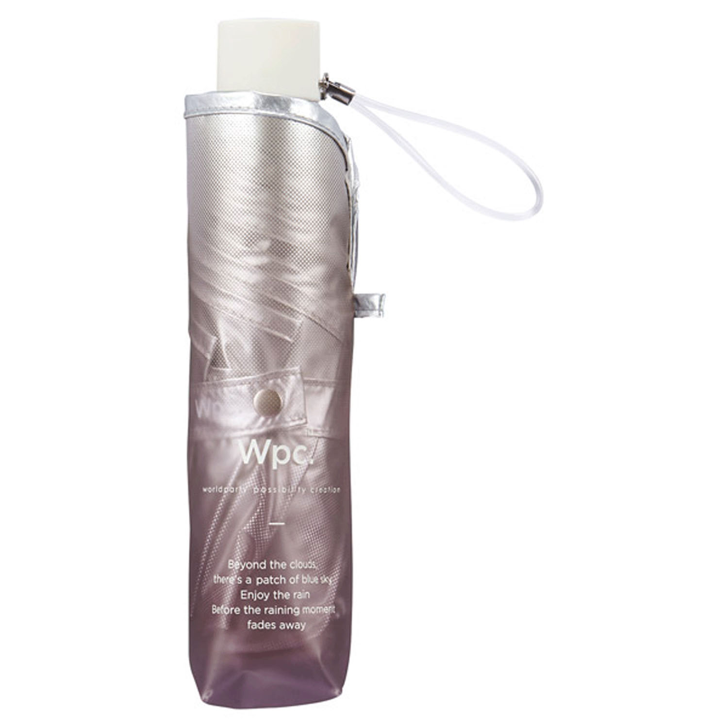 Wpc．シルバーグラデーションアンブレラミニ - 画像2