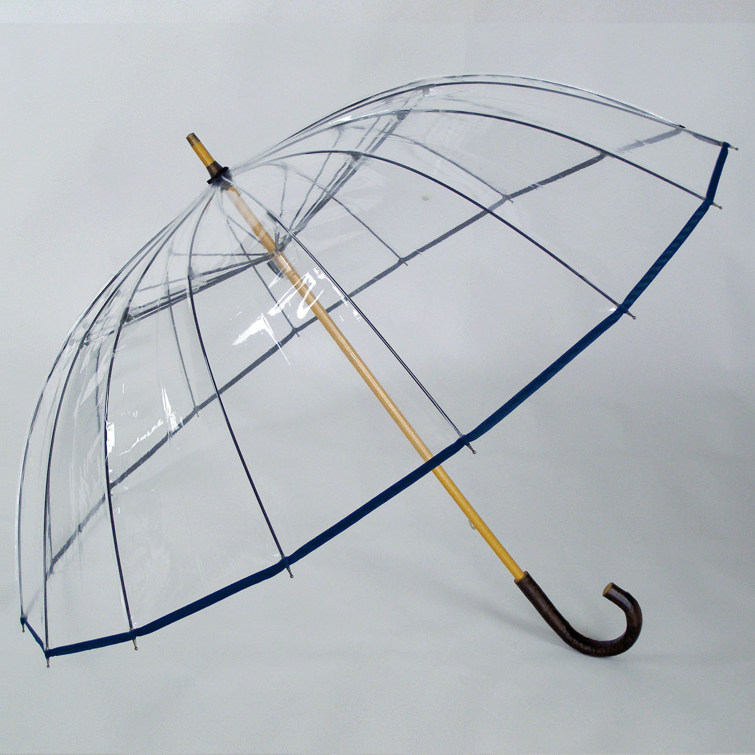 【日本製】 宮内庁御用ビニール傘 かてーる16本骨桜長傘 - 画像5