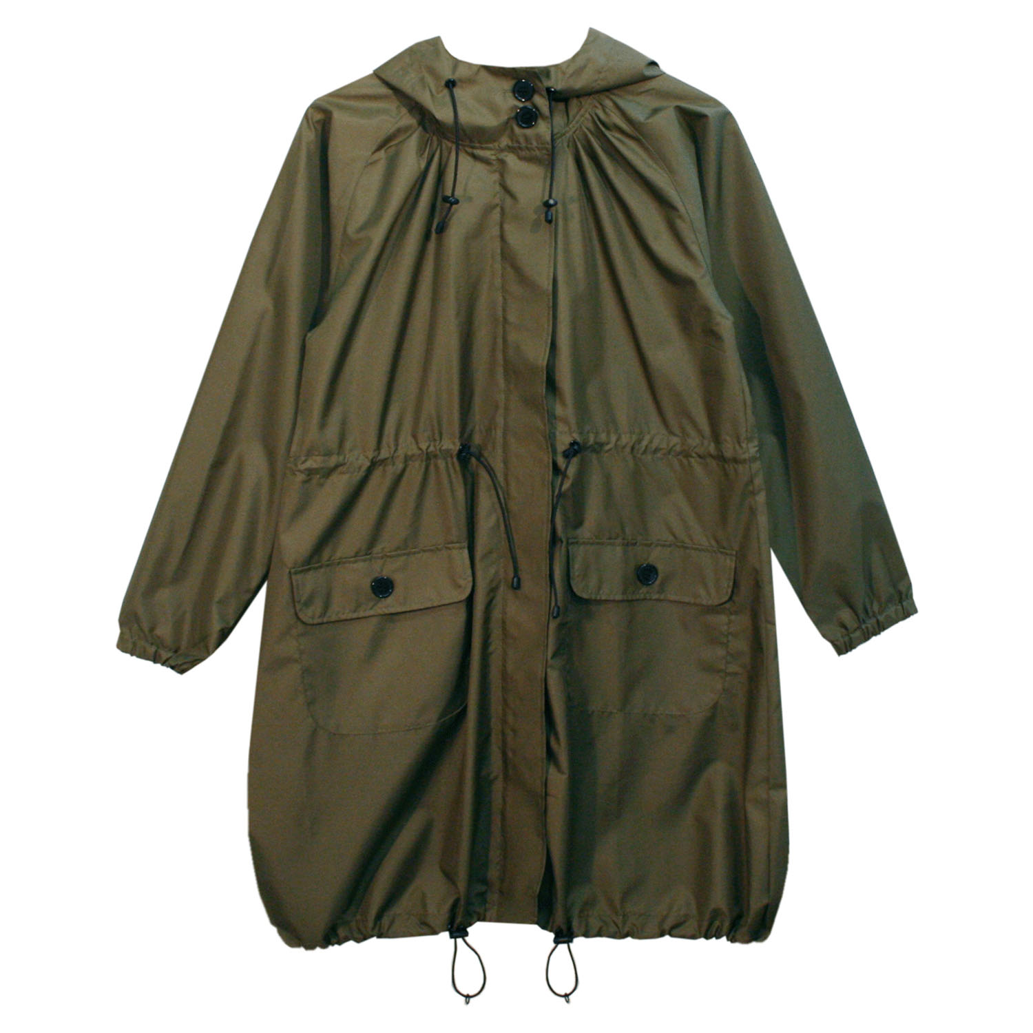 【assa】 無地モッズレインコート - 画像5