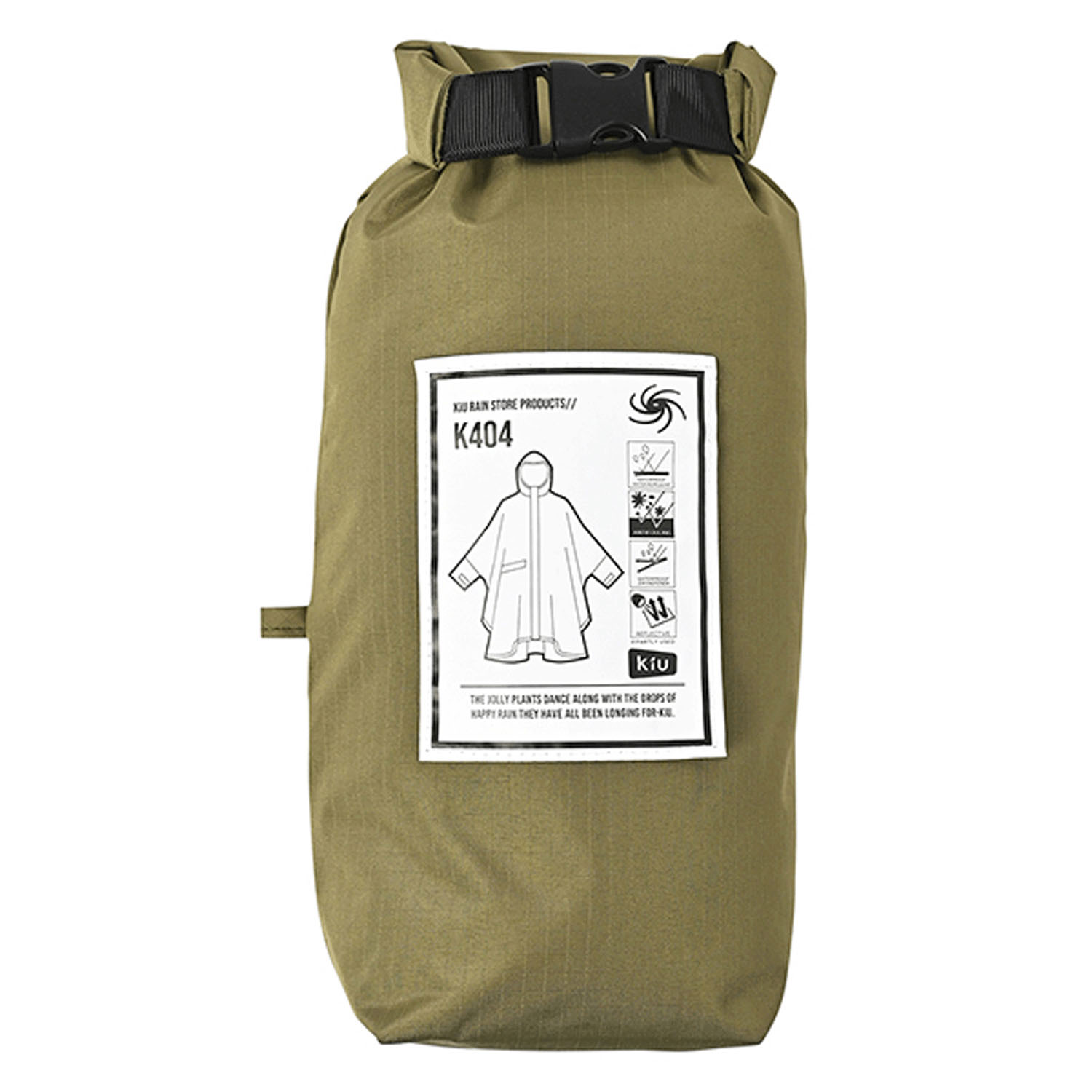 【05－08欠品中】 Kiu  スタンダードレインポンチョ - 画像19