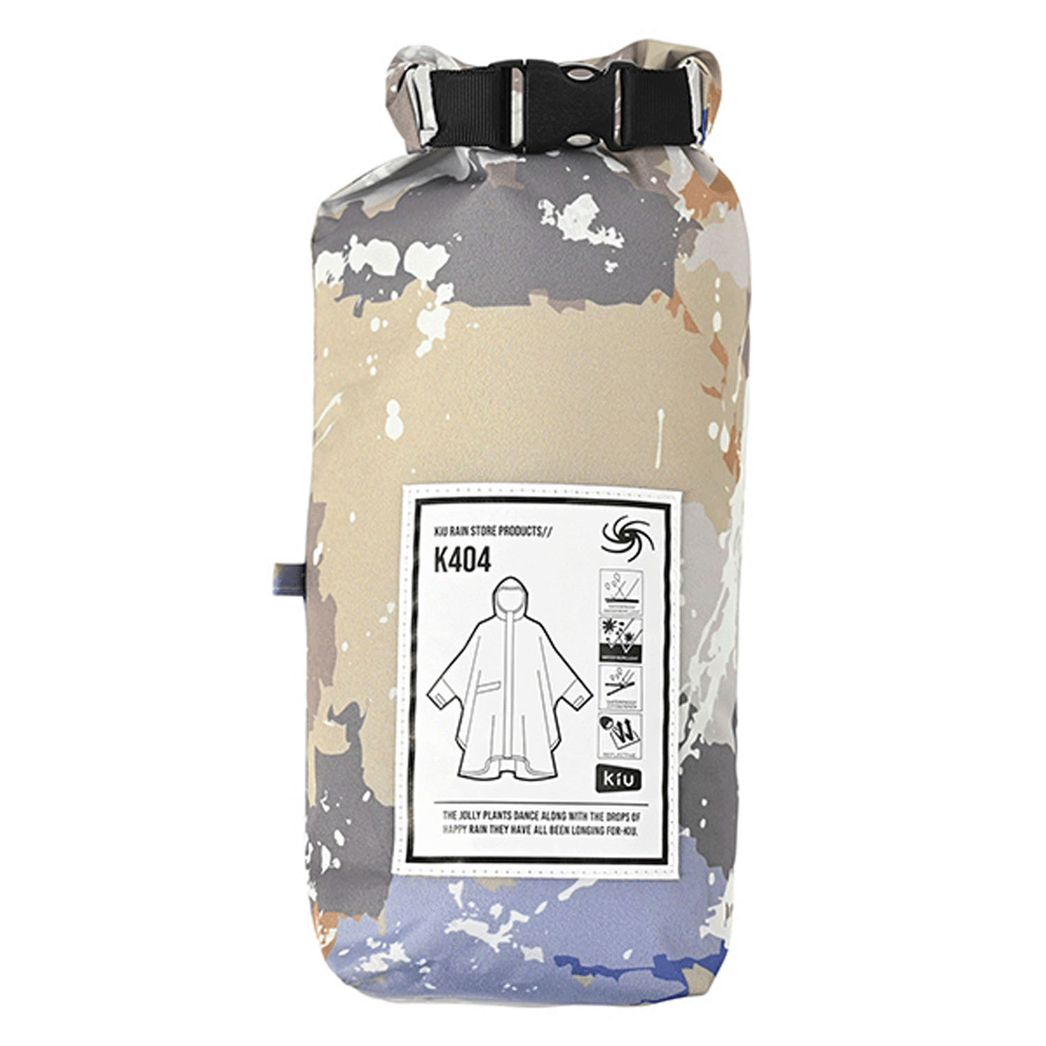 【05－08欠品中】 Kiu  スタンダードレインポンチョ - 画像8