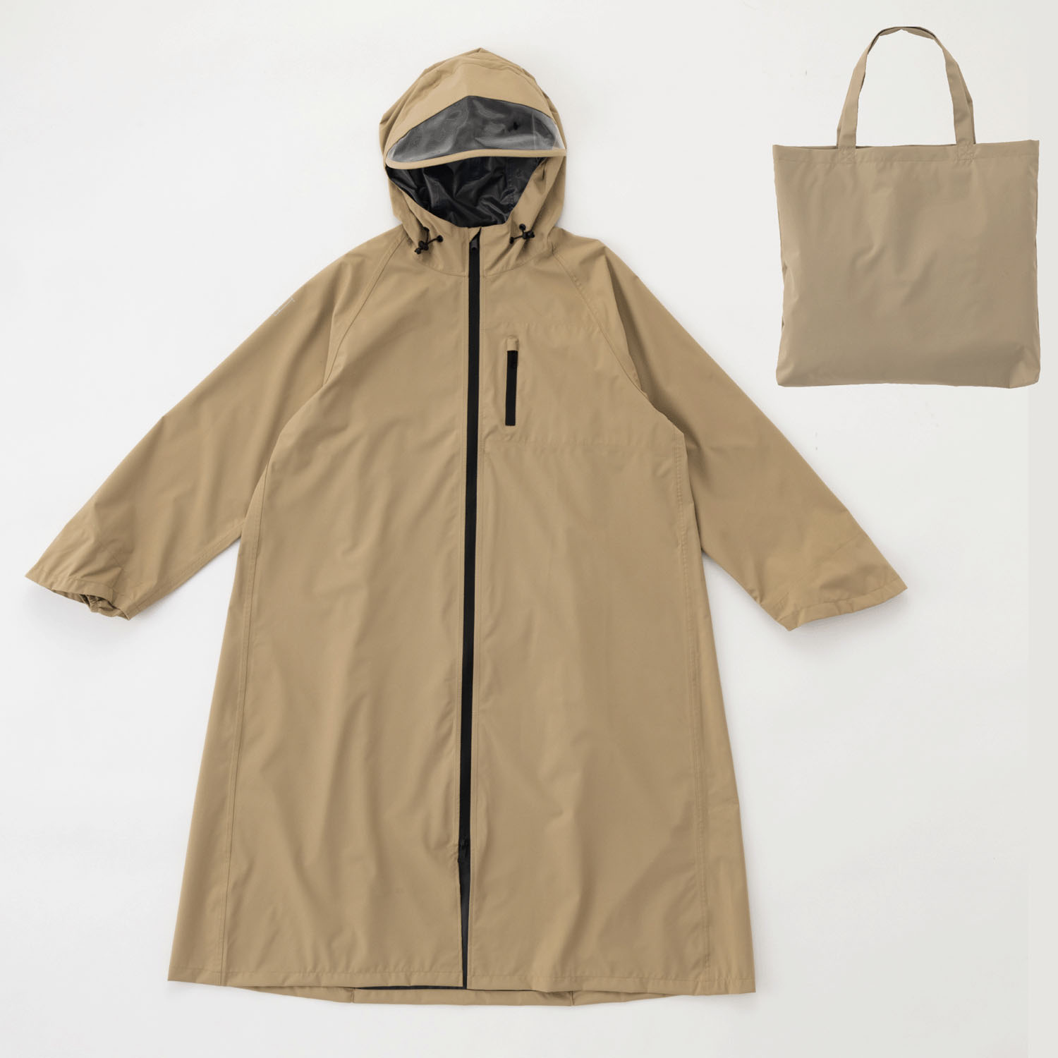 【期間限定4／22～5／9 値引き5％OFF】 Actual PRODUCTS フーディー自転車レインコート - 画像2