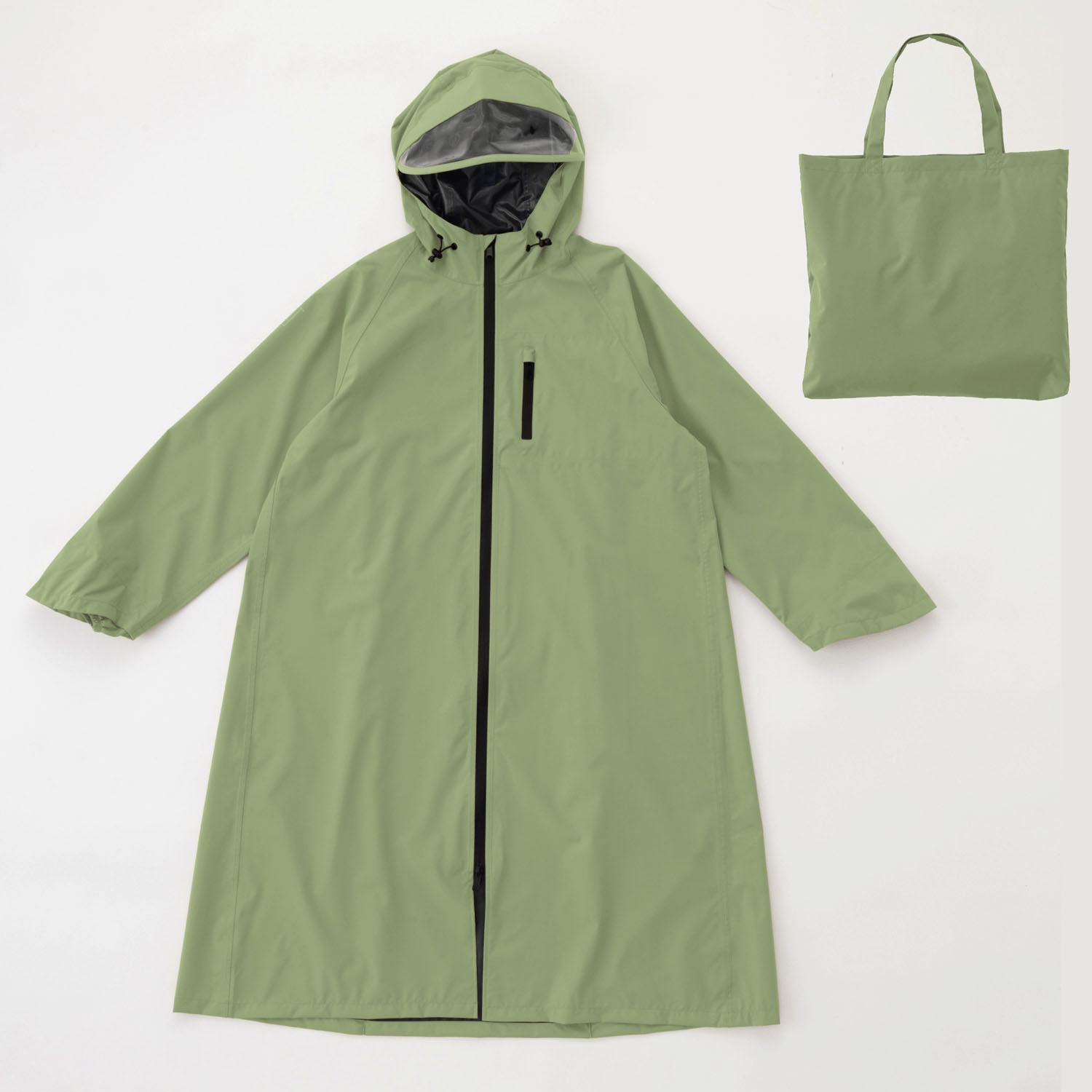 【期間限定4／22～5／9 値引き5％OFF】 Actual PRODUCTS フーディー自転車レインコート - 画像8