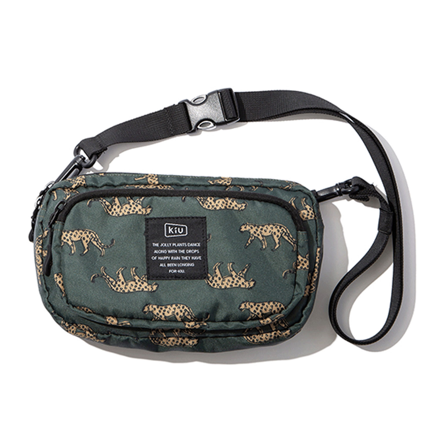 Kiu 300Dフロントポケットミニショルダーバッグ - 画像11