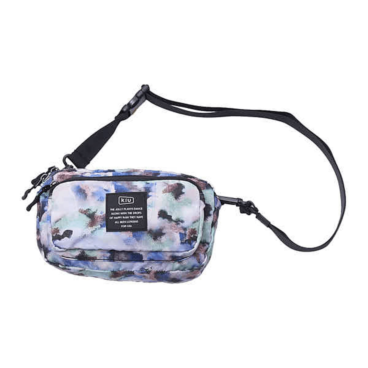 Kiu 300Dフロントポケットミニショルダーバッグ - 画像15