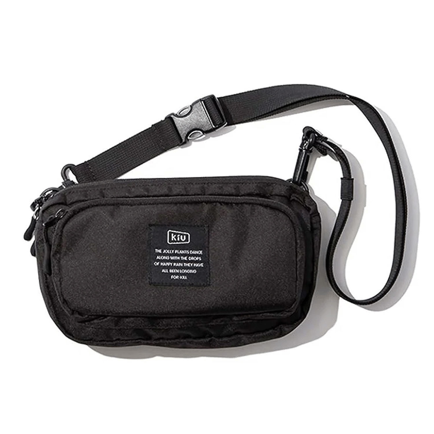 Kiu 300Dフロントポケットミニショルダーバッグ - 画像16