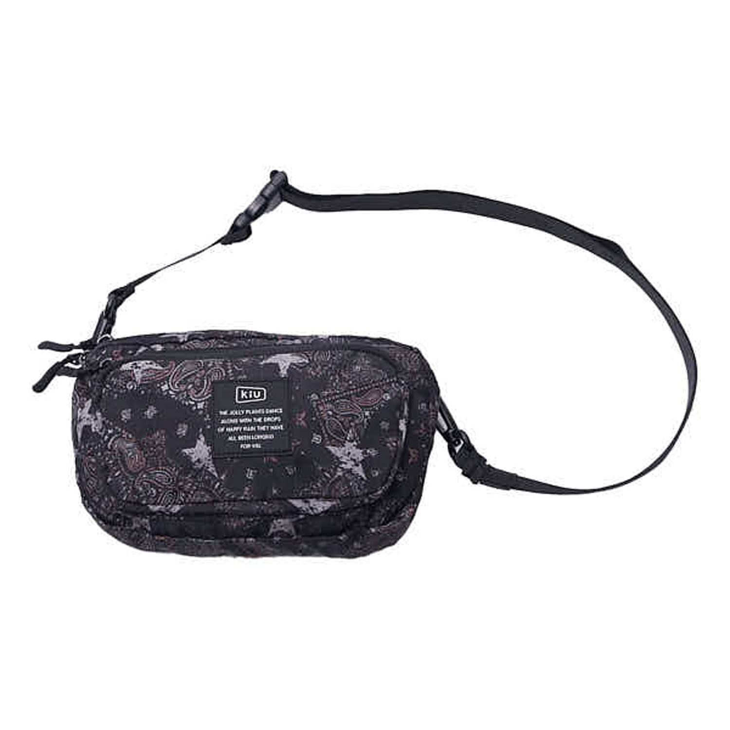 Kiu 300Dフロントポケットミニショルダーバッグ - 画像10