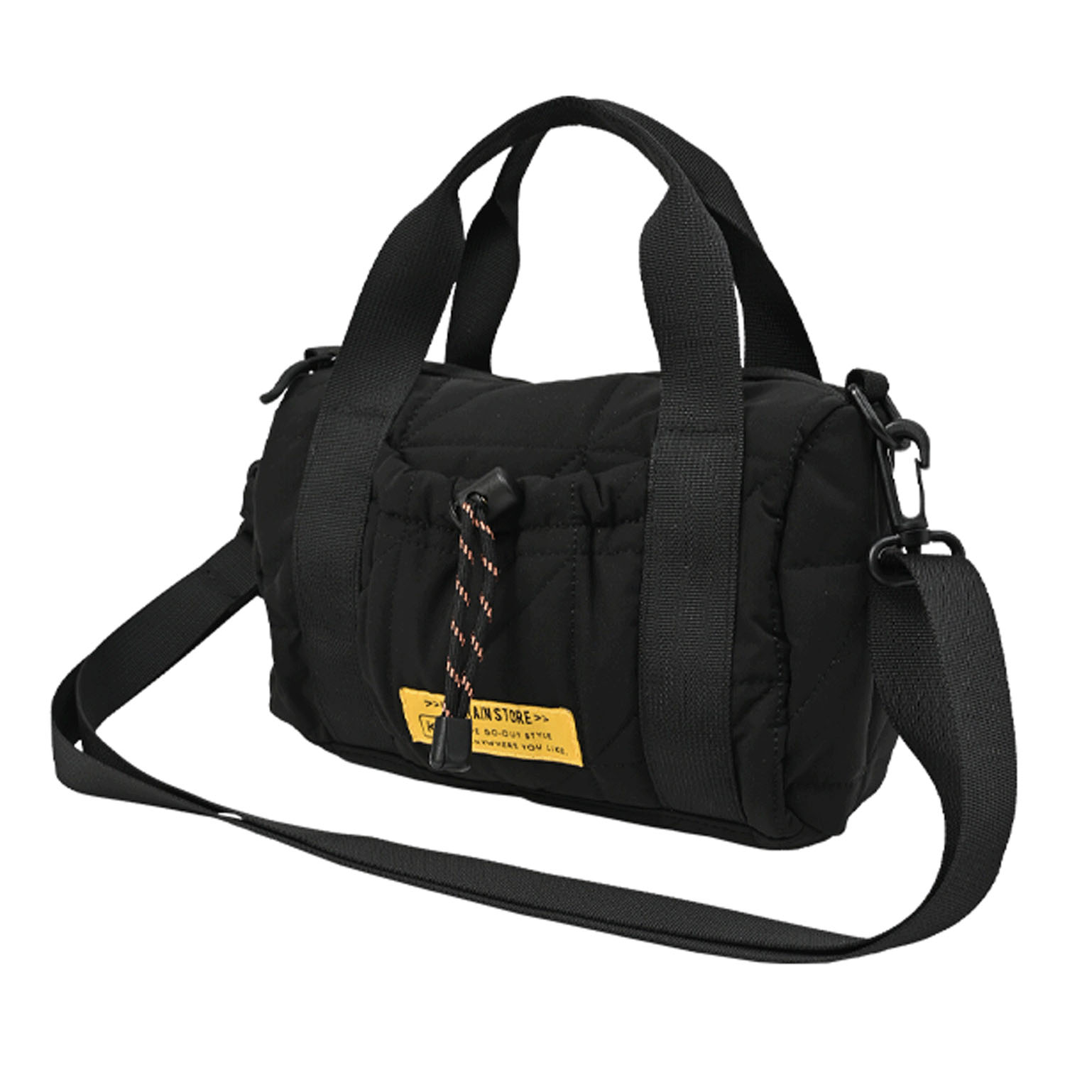 Kiu スクエアパデット ミニボストンバッグ - 画像2