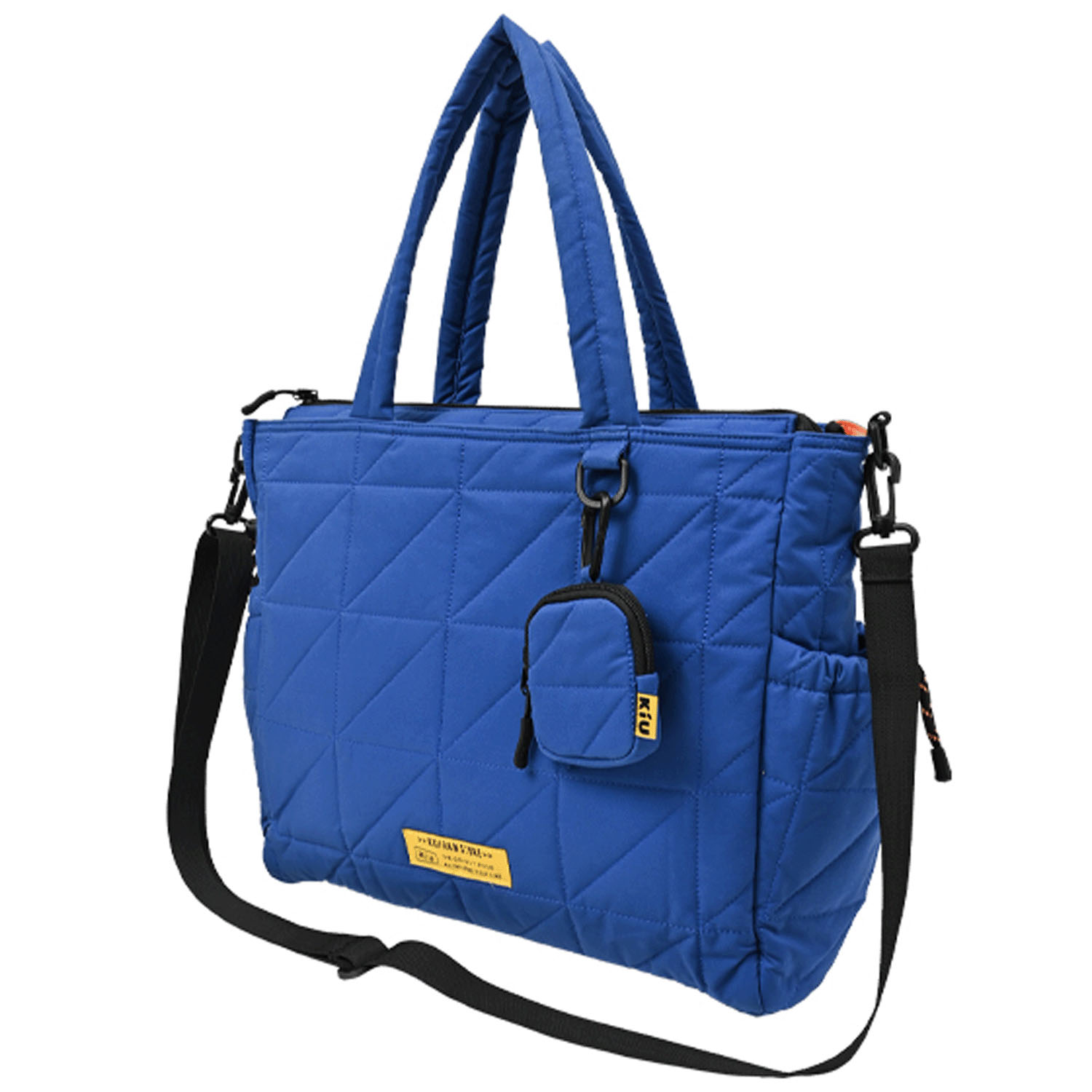 Kiu スクエアパデット マルチパ－パス トートバッグ - 画像6