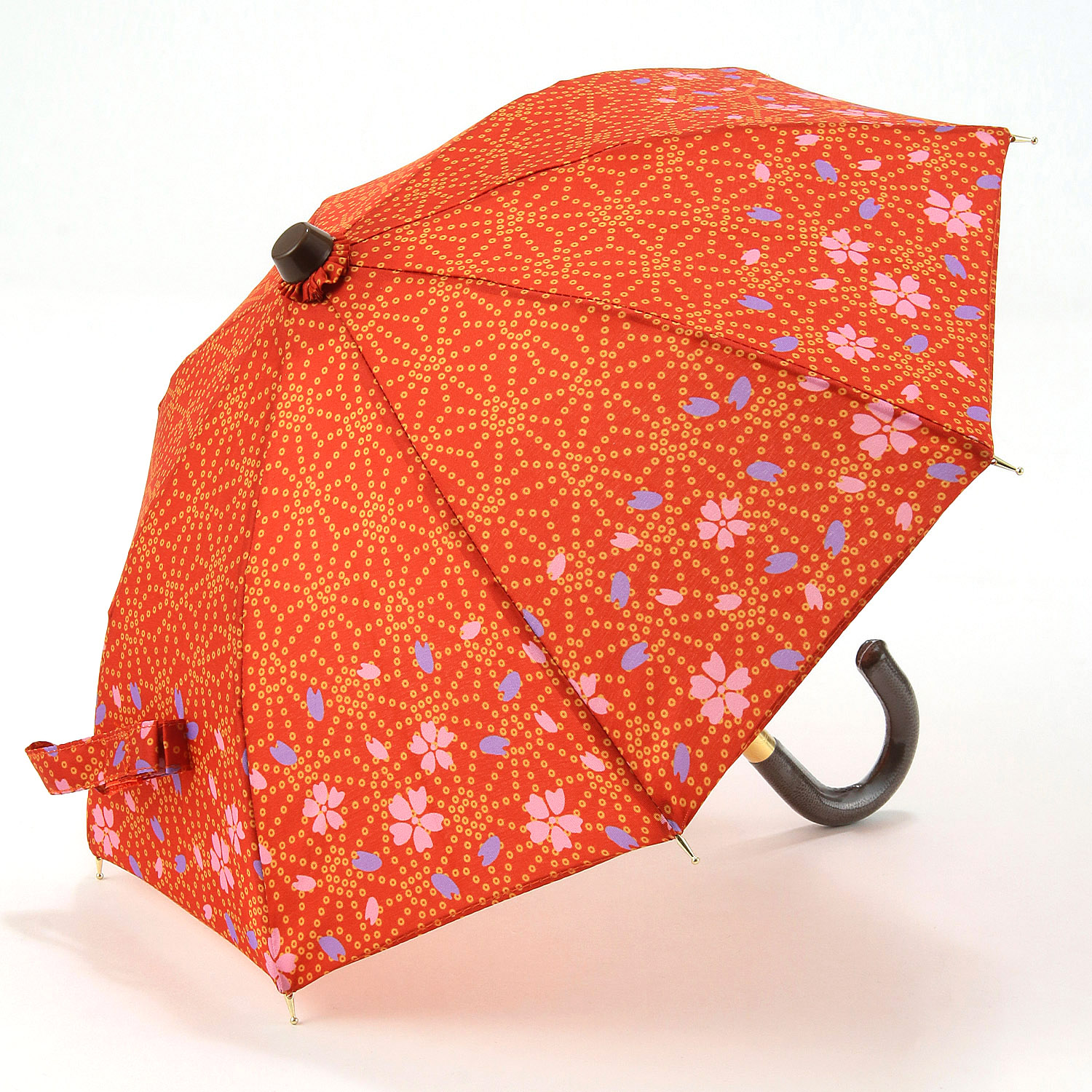 ミニチュア傘 ふち桜（3本セット） - 画像1