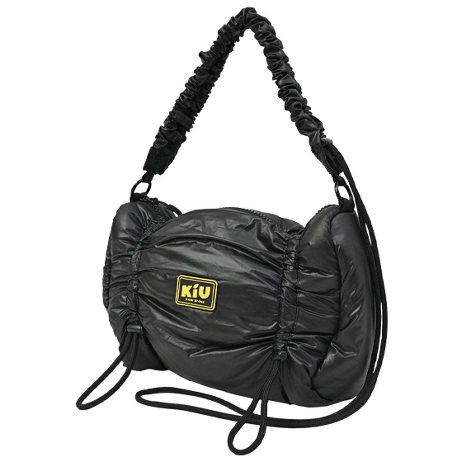 Kiu パフィー ギャザーハンドルバッグ - 画像2