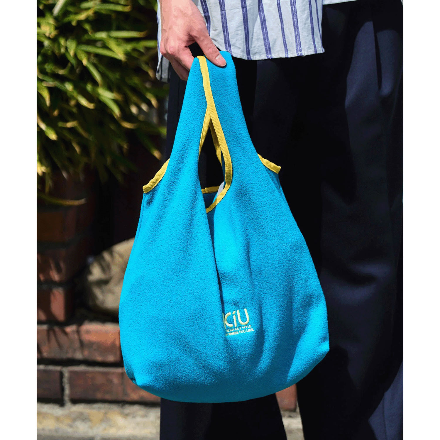 Kiu フリース トートバッグ