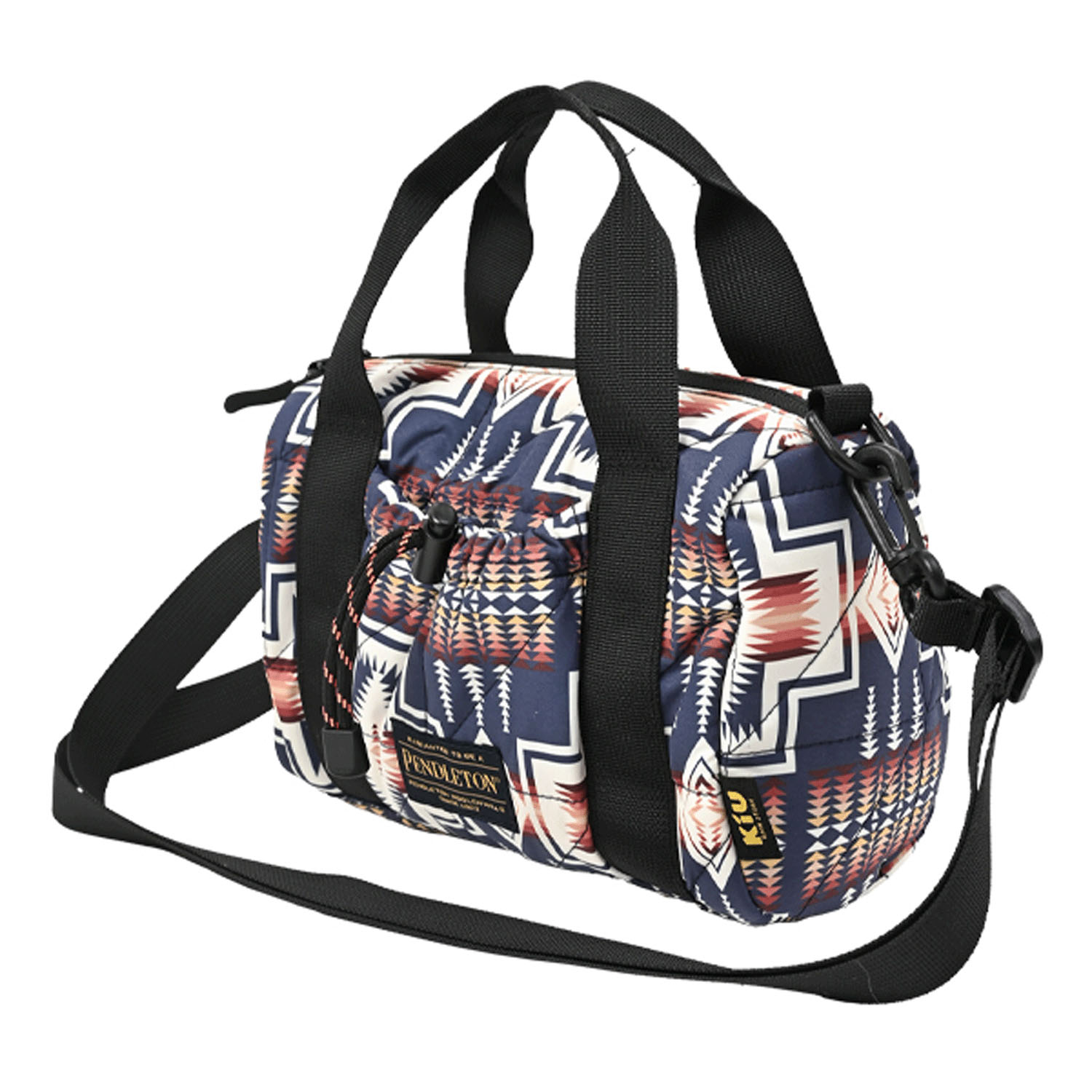 Kiu PENDLETON（ペンドルトン）  スクエアパデット ミニボストンバッグ - 画像4