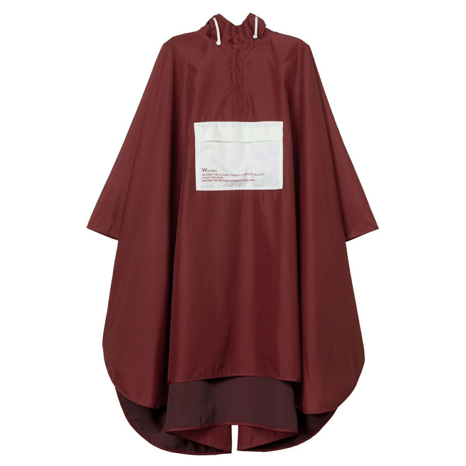 Wpc．バイカラーポンチョ - 画像6