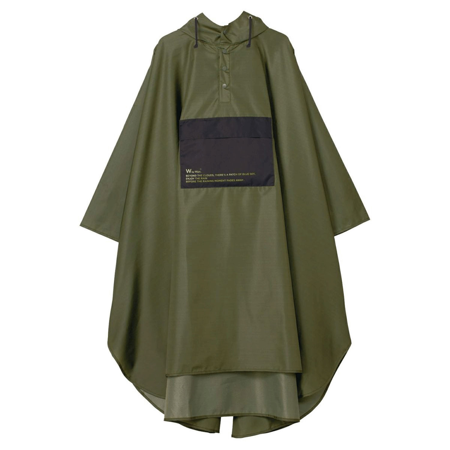 Wpc．バイカラーポンチョ - 画像8