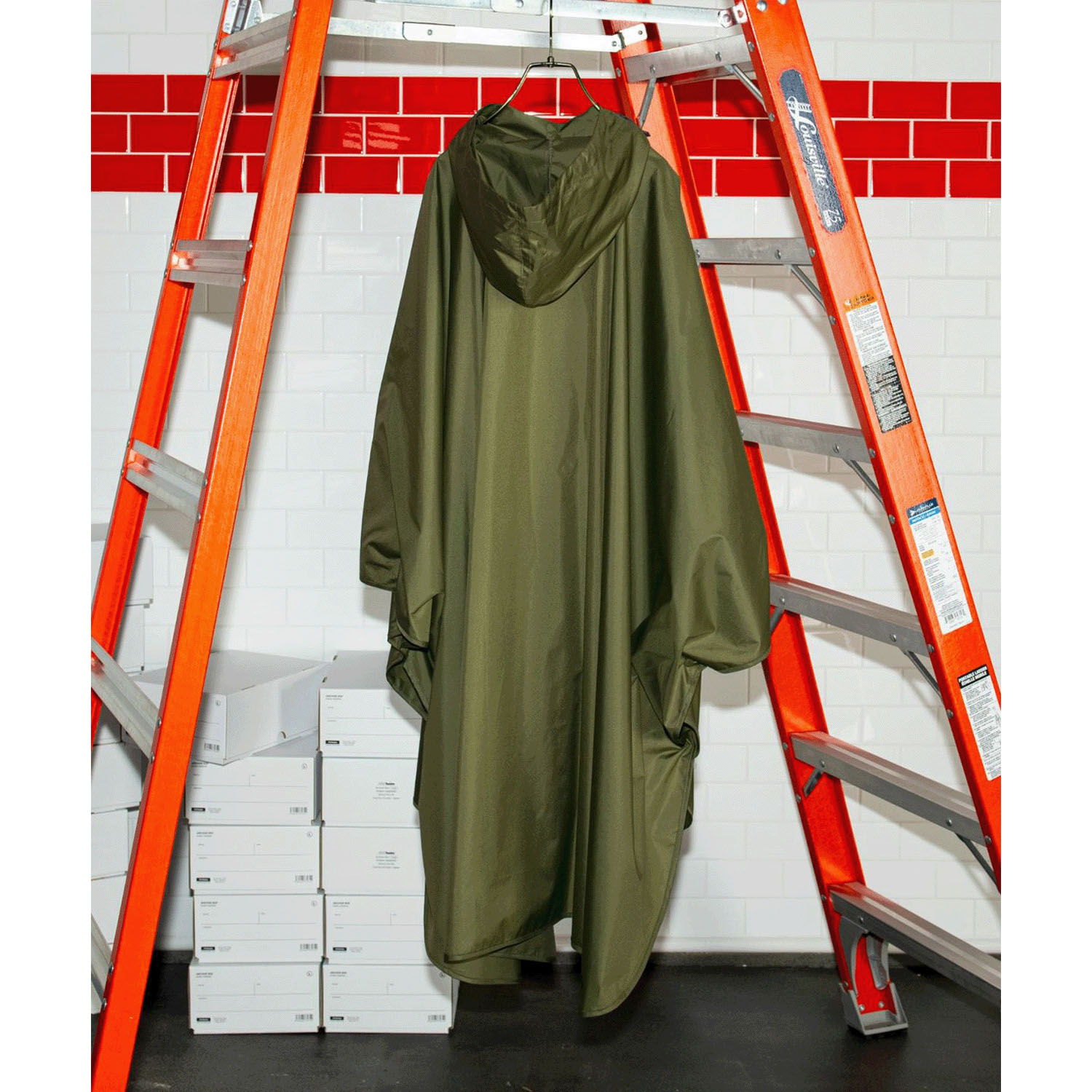 Wpc．バイカラーポンチョ - 画像9