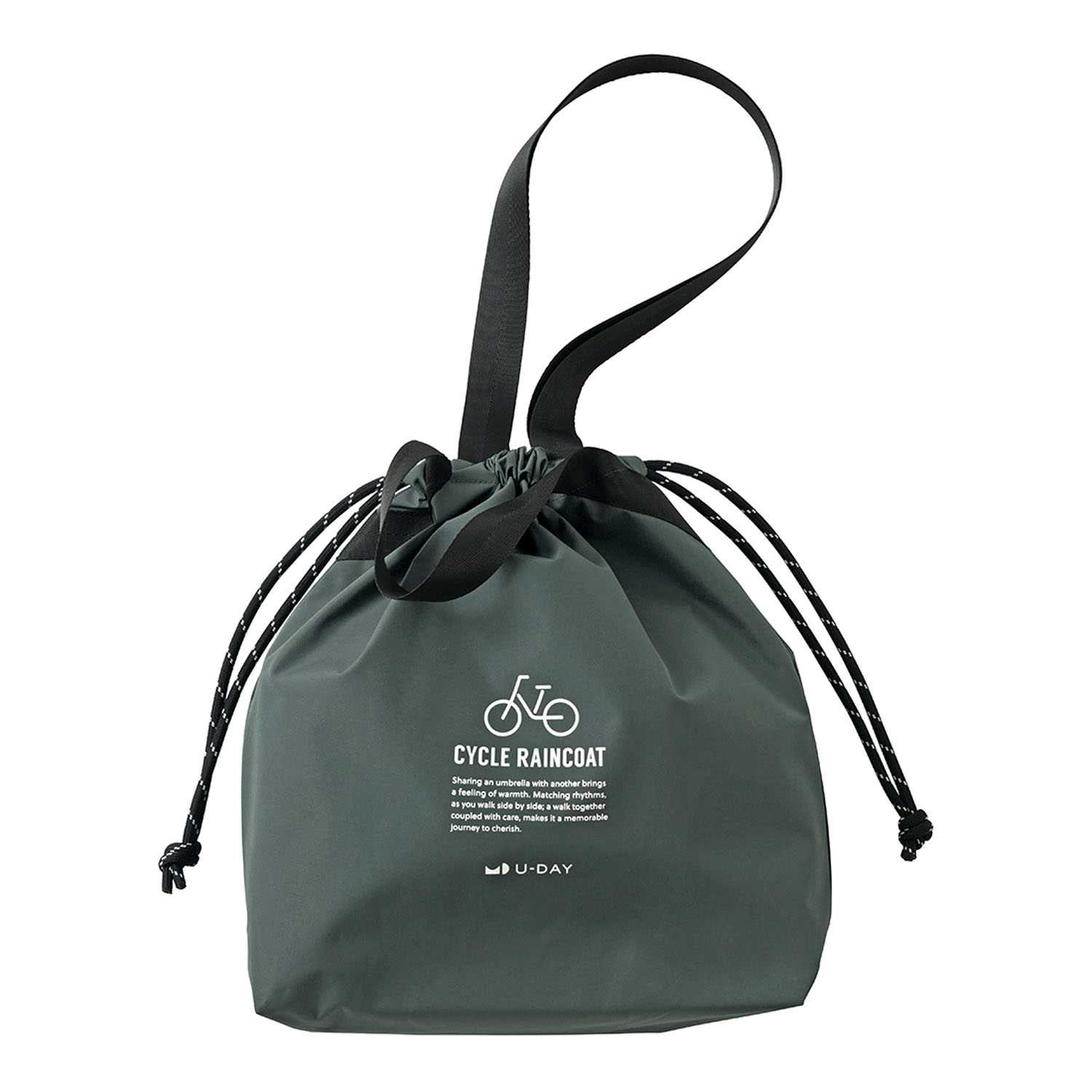 【期間限定4／22～5／9 値引き5％OFF】 【because】 サイクルレインコート - 画像4