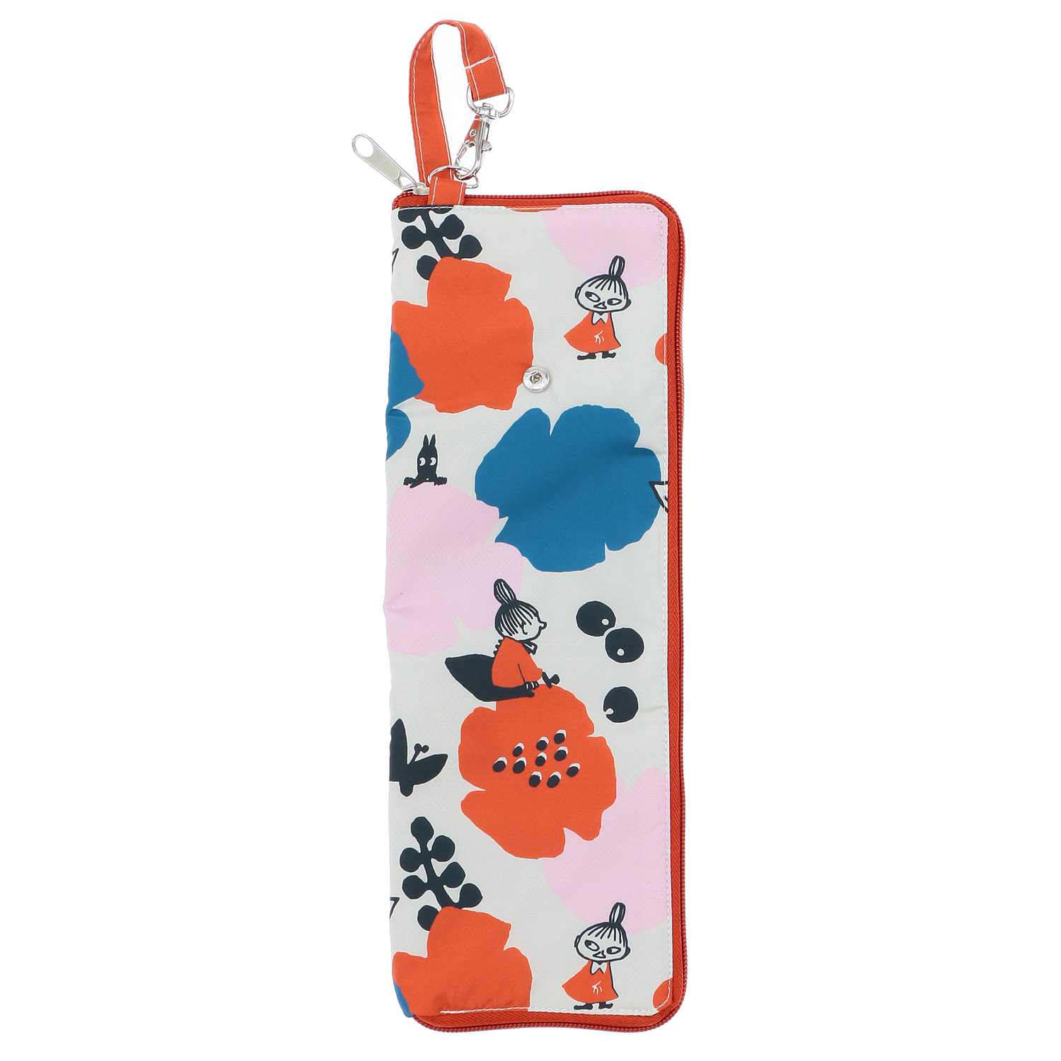 MOOMIN 吸水機能付き傘ケース 花とリトルミイ総柄 - 画像2