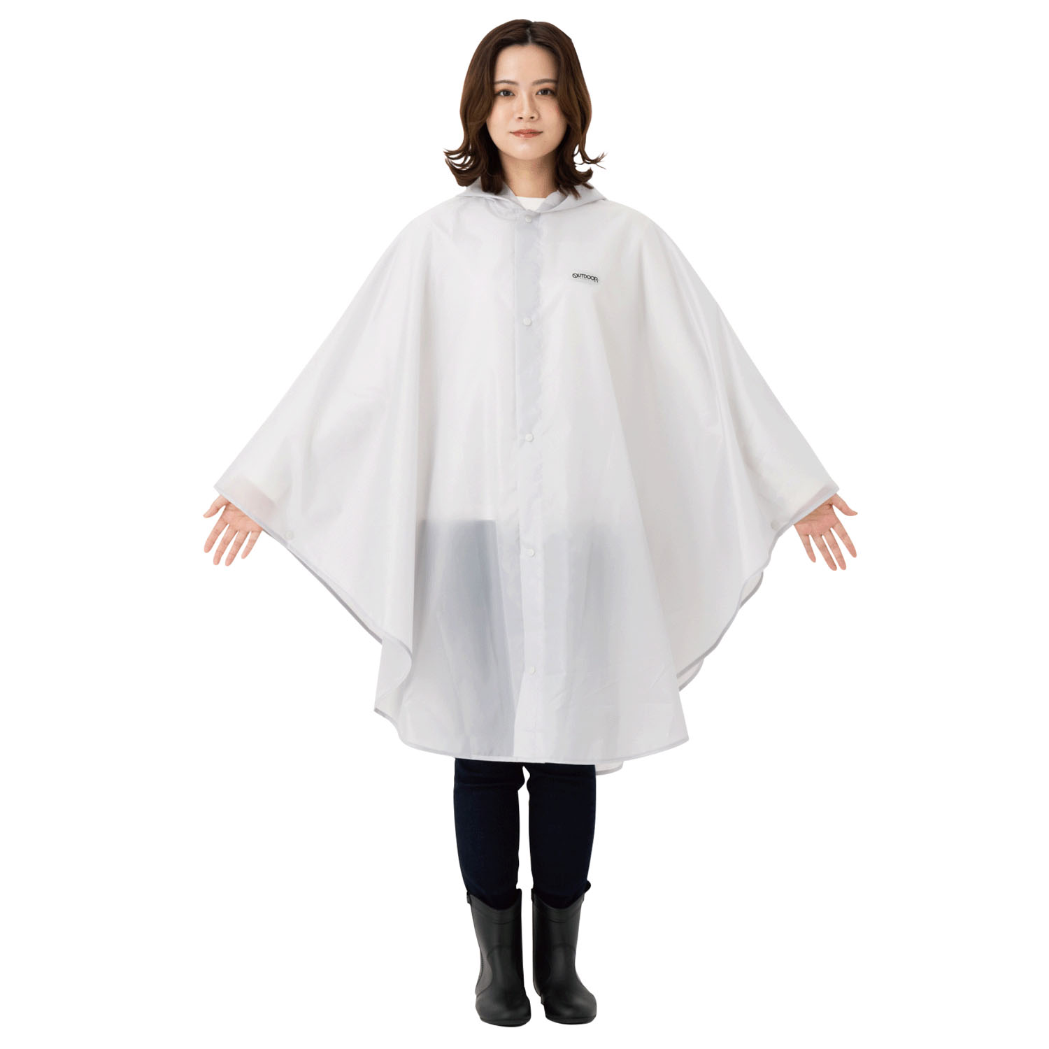 OUTDOOR レインポンチョ